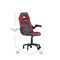Flash Furniture Red LeatherSoft Gaming Chair - Skate Wheels CH-00095-RED-RLB-GG - alternate 5